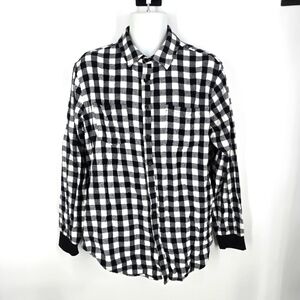Elwood Shirt Men Extra Large XL Long Sleeve Plaid Button Down Flannel